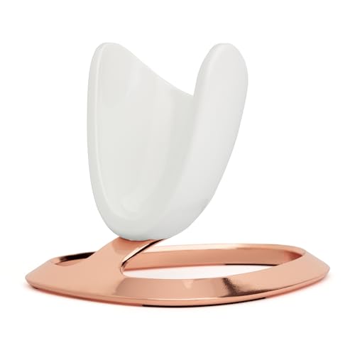 Nu Skin LumiSpa iO Stand | Luxurious Rose Gold Finish | Elegant, Compact, and Space-Saving Design | Secure, Durable, Slip-Resistant | Ideal for Vanity and Bathroom Display