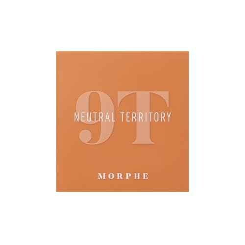 Morphe 9T Neutral Territory Artistry Palette - Eye Makeup Palette with Matte & Shimmer Neutral Hues for Everyday and Glam Looks - Pigmented Shades with Blendable & Buildable Formulas (0.35 oz)