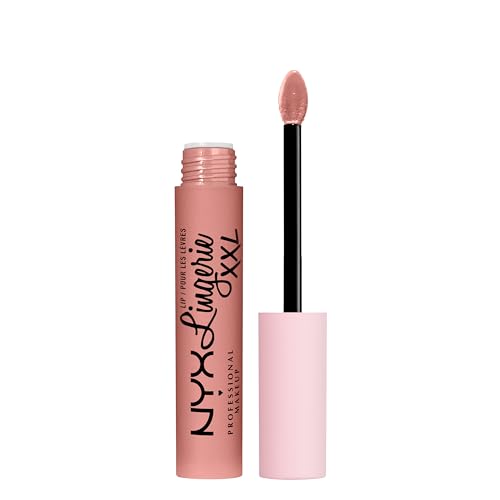 NYX Lip Lingerie XXL Matte Liquid Lipstick Undress'd Pink Nude