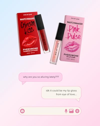 Eye of Love Pink Pulse pH Lip Gloss – Color Changing, Kiss-Proof