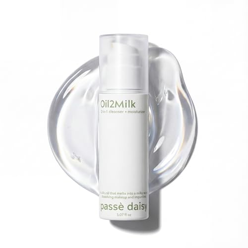 Oil2Milk Cleanser, Rich Cleansing Milk, Lumiere Velvet Makeup Remover, Renewing Gentle Face Cleanser, Calming Wash, 100% Natural Ingredients, For All Skin Types