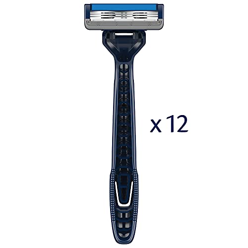 Barbasol Ultra 3 Premium Disposable Razor Value Pack Bundle (3 Packs/12 Total Razors)