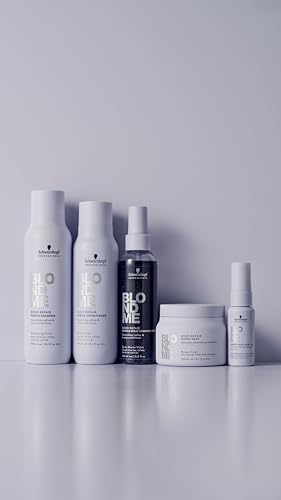 BlondMe Bond Repair Purple Shampoo for Blonde Hair 10.1 Fl Oz - Neutralizes Brass & Strengthens