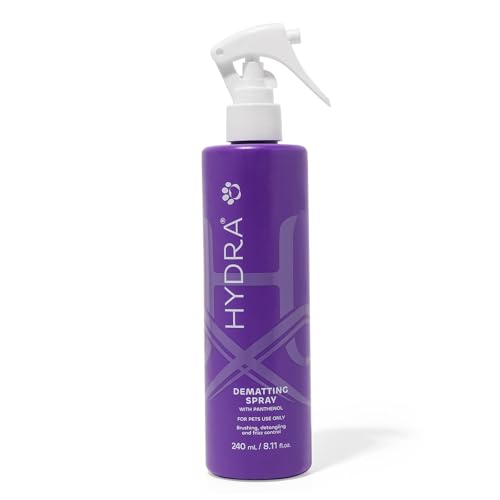 Dog Detangler Spray for Long Coats – 8.12 oz Professional Grooming