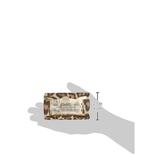 Nesti Dante Chic Animalier Natural Soap - Myrrh, Ginger Tea & Patchouli 250g/8.8oz