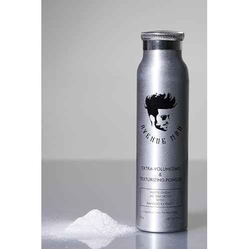 Avenue Man Extra Volumizing & Hair Texture Powder for Men - Matte Finish Hair Styling Powder For Men - All-Day Hold, Bamboo Extract Texturizing Dust - No Shine Volumizing Boost