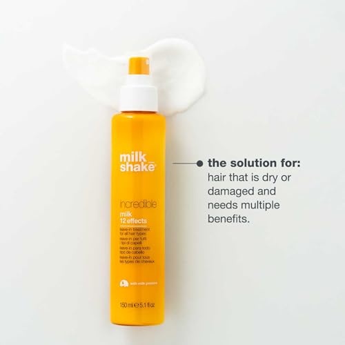 Milk_shake Incredible Milk Leave-In Treatment Vanilla – Nourishing Hair Repair 5.1 Fl Oz