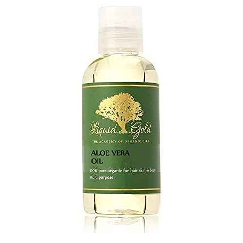 Liquid Gold Inc - 4 oz - Premium Aloe Vera Oil - 100% Pure Natural Organic Skin Hair Body Care