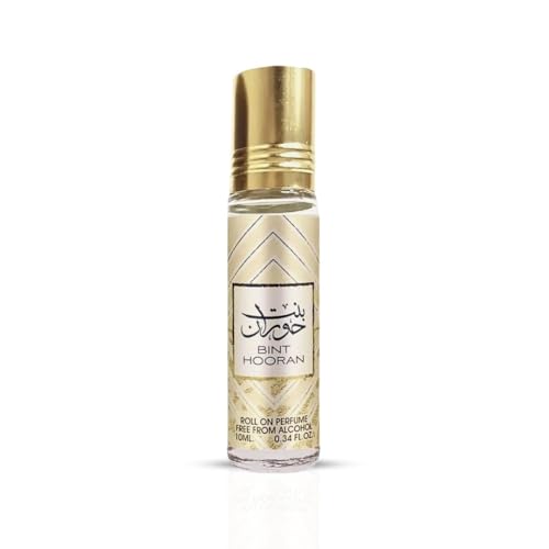 Ard Al Zaafaran Bint Hooran Mini Roll-On Perfume Oil 10ml for Women - Long Lasting