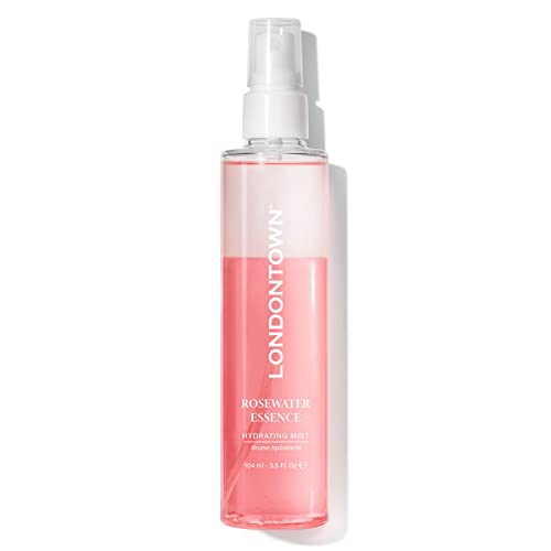 LONDONTOWN Rosewater Essence, Facial Mist Spray, 3.5 fl. oz