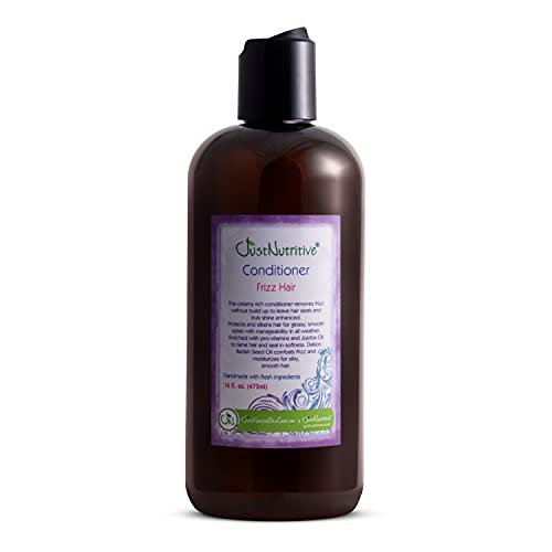 Just Nutritive Anti-Frizz Hair Conditioner for Dry Damaged Hair 16oz
