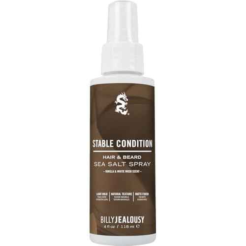 Billy Jealousy Sea Salt Spray, Texturizing and Volumizing Hair Spray for All Hair Types and Beard Lengths