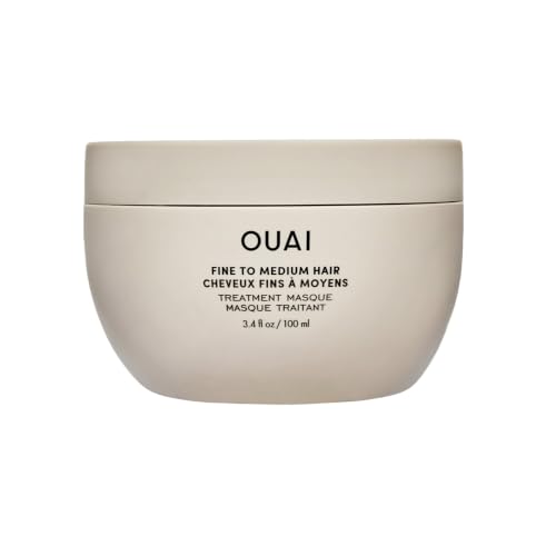 OUAI Lightweight Hydrating Hair Mask for Fine to Medium Hair 3.4 oz