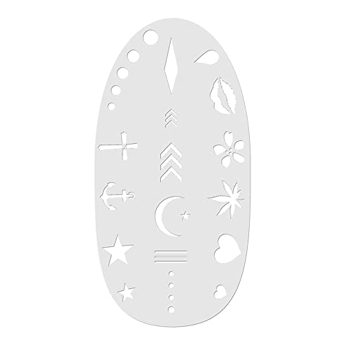 Stencil1FX Tattoo Marks Makeup Stencil – Festivals, Halloween, Cosplay