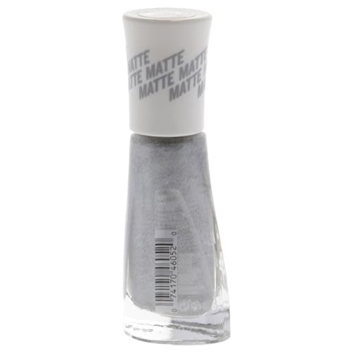 Sally Hansen Insta Dri Matte Metallics, Smokey Silver, 0.31 Fl Oz (Pack of 1)