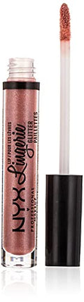 NYX Lip Lingerie Glitter Nude Pink Lip Gloss