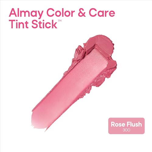 Almay Color & Care Tint Stick Rose Flush - Multi-Use Lip & Cheek Tint