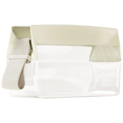 Cadence Parcel - Clear Kit with Magnetic Closure - Durable and Leak-Resistant Travel Toiletry Kit - TSA-Compliant & Modular Design - Hygiene Bag for Travel Essentials - .5 Qt - Pebble