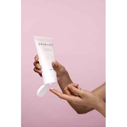 Face Exfoliator, Face Scrub with Jojoba and Beeswax Beads, Facial Skin Care Products, Blackhead Remover, Exfoliate for Face - 6.2 Oz / 175 g