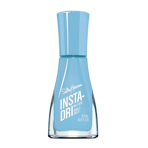 Sally Hansen Insta-Dri Quick Dry Nail Polish - 489 Up in the Clouds (Sky Blue)