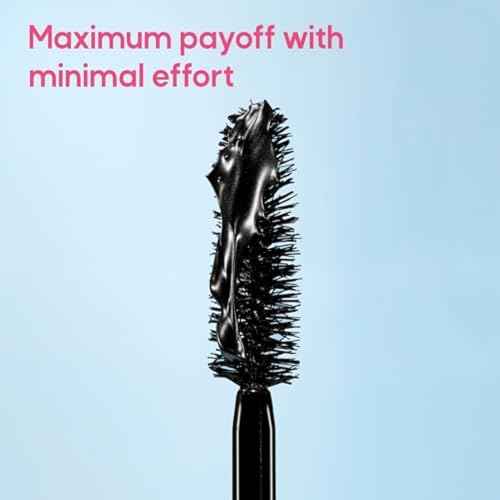 Almay Mascara, Volume, Length, Definition & Conditioning, Multi-Benefit Eye Makeup, Hypoallergenic and Fragrance-Free, 502 Black