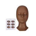 Lash Extension Mannequin Head with 4 Removable Eyelids