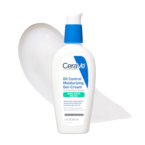 CeraVe Oil Control Gel-Cream 3oz Niacinamide Face Moisturizer for Oily Skin