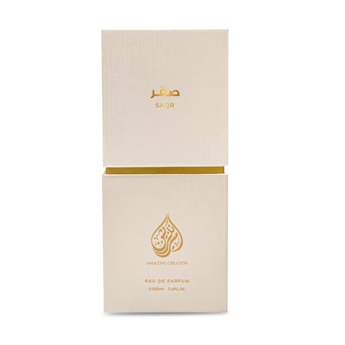 Amazing Creation Saqr Eau de Parfum for Men, 3.4 fl oz / 100ml