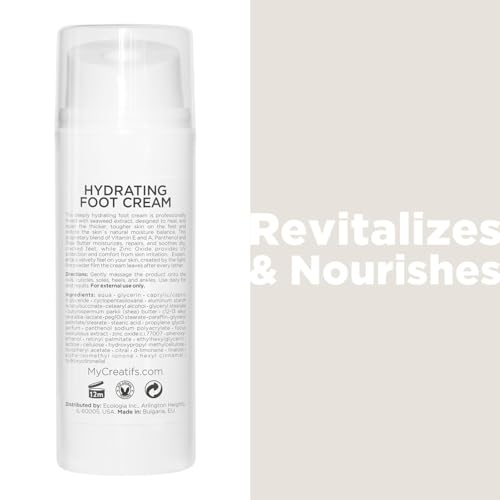 Hydrating Foot Cream for Dry Cracked Heels | Shea Butter