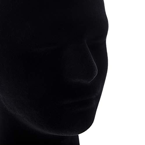Hedume 2-Pack Foam Mannequin Head Display Stand for Wigs & Hats