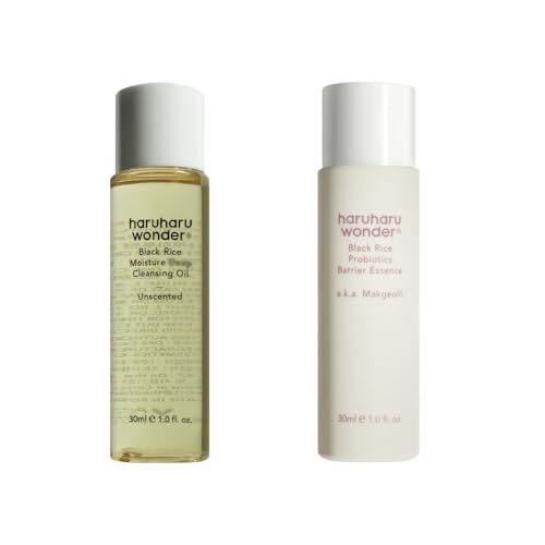 HARUHARU Wonder Cleansing Oil & Barrier Essence Travel Set