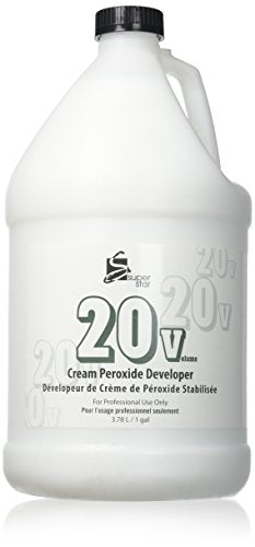 Super Star 20V Cream Peroxide Developer, 1 Gallon