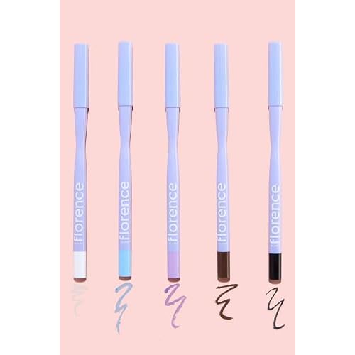 florence by mills What's My Line? Longwear Eyeliner, Rolling (blue), 0.008 oz/ 0.24 g