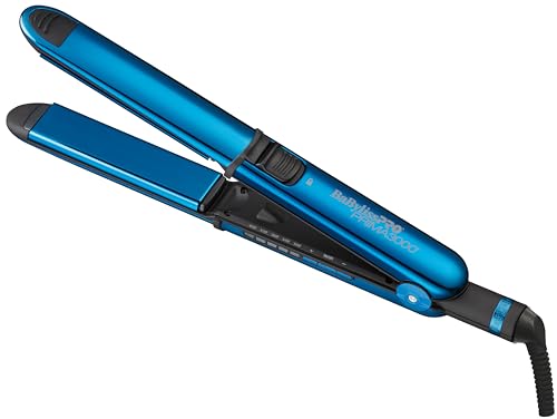 BaBylissPRO Nano Titanium Prima Flat Iron – 2-in-1 Straightener & Curling Iron