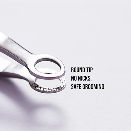 Ring Tweezer - Stainless Steel Eyebrow & Facial Hair Removal