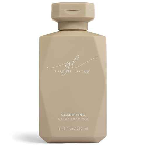 Goldie Locks Clarifying Shampoo - Sulfate-Free Deep Cleansing Detox for Scalp and Hair - Removes Buildup and Excess Oil - Safe for Extensions & Color-Treated Hair - Protein-Free - 8.45 fl oz