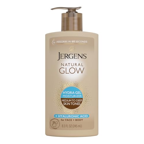 Jergens Natural Glow Hydra Gel Self Tanner, 8.3 Fl Oz
