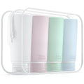 TSA Leak Proof Travel Bottles 3.4oz 4-Pack