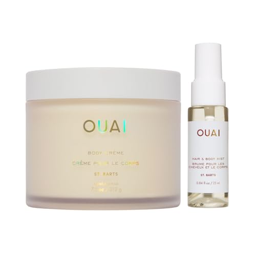 OUAI St. Barts Hair & Body Gift Set - Hydrating Cream & Mist