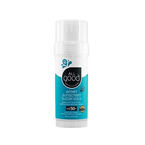 All Good Sport Mineral Sunscreen Combo Pack - SPF 50 Butter Stick, SPF 30 Lotion & Spray - Coral Reef Safe - Zinc Oxide