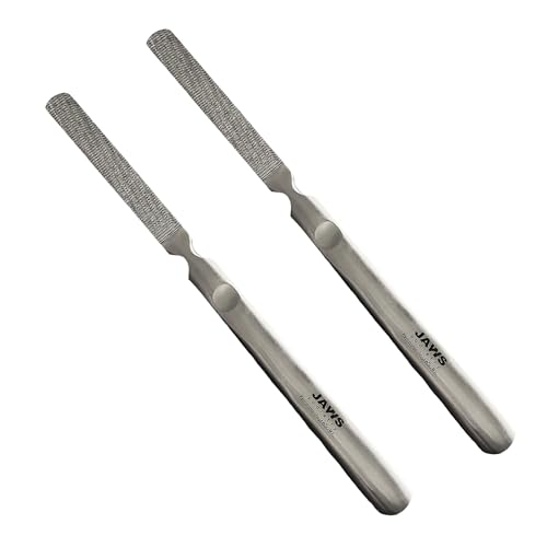 Stainless Steel Callus Remover Tool – Ergonomic Foot File, 2 Pack