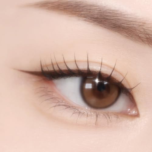Eyelash Extensions, Brown Lashes 0.05mm Thickness, Mixed Lengths 8-14mm, J B C D Curl (Brown 0.05 C)