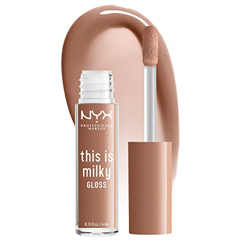 NYX This Is Milky Gloss Vegan Lip Gloss - Cookies & Milk