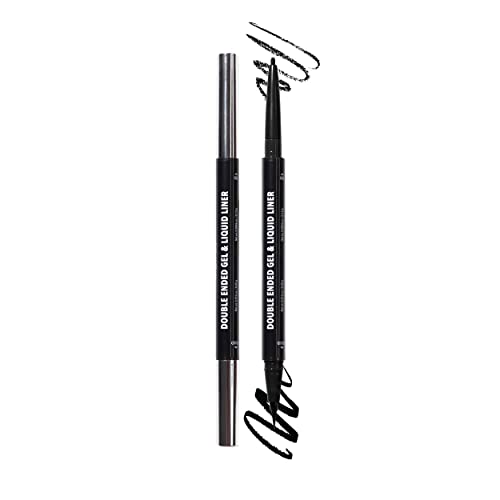 Moira Double Ended Gel & Liquid Liner - Black 001