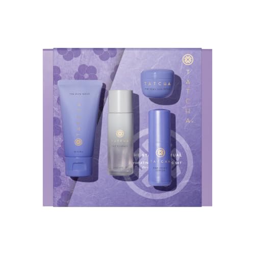 TATCHA Starter Ritual Set – Hydrating Skincare Kit for Dry Skin