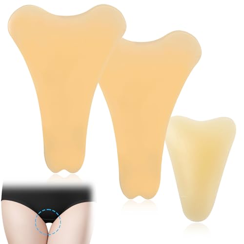 Silicone Camel Toe Concealer Pad - Invisible Reusable (3 Pack)