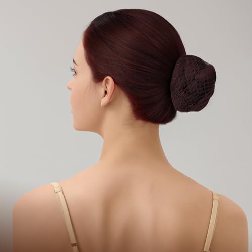 Teenitor Hair Net Set - 40 Invisible Nets & 80 Bobby Pins for Ballet Buns