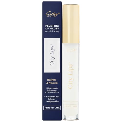 City Beauty City Lips Clear Plumping Lip Gloss with Hyaluronic Acid