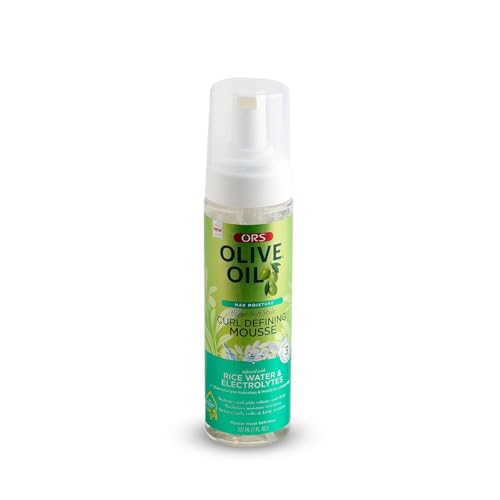 ORS Olive Oil Curl Mousse - Rice Water & Electrolytes 7oz
