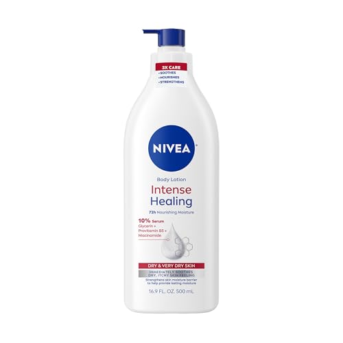 NIVEA Intense Healing Body Lotion, 16.9 FL OZ